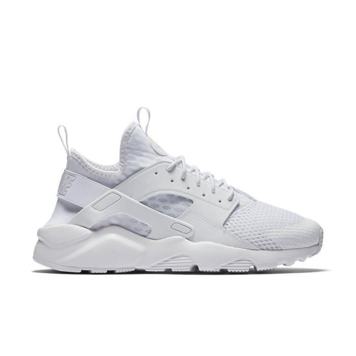 nike huarache blanche et or